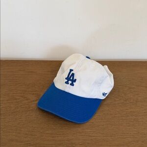 Sporty & Rich White and Blue Cap